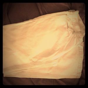 Gap Long & Lean off-white Jeans